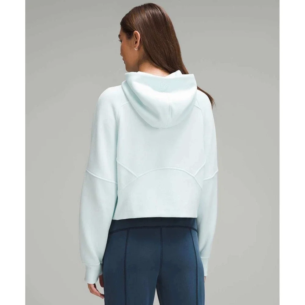 Lululemon‎ Scuba Oversized Half-Zip Hoodie / Size XS/S / Sheer Blue